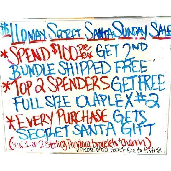 $16 Max Sunday Secret Santa Sale Live Show - Picture 1 of 1